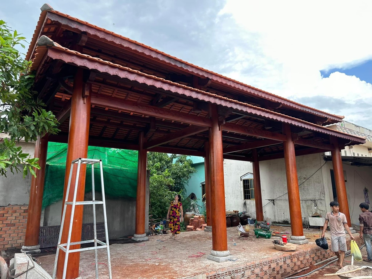Mẫu nhà gỗ hiện đại